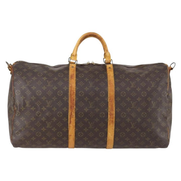 LOUIS VUITTON Monogram Keepall Bandouliere 60 Boston Bag M41412 LV Auth 147453 - 0