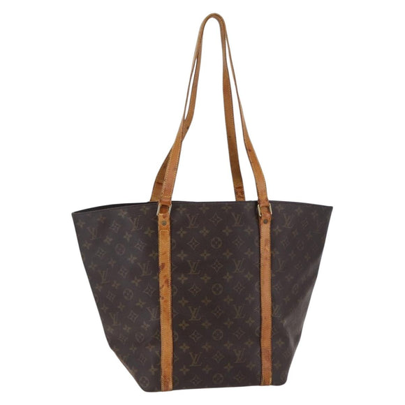 LOUIS VUITTON Monogram Sac Shopping Tote Bag M51108 LV Auth 147454