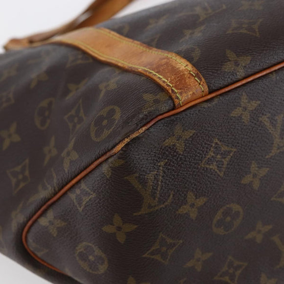 LOUIS VUITTON Monogram Sac Shopping Tote Bag M51108 LV Auth 147454