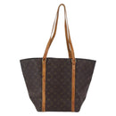 LOUIS VUITTON Monogram Sac Shopping Tote Bag M51108 LV Auth 147454-13
