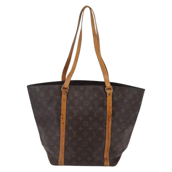 LOUIS VUITTON Monogram Sac Shopping Tote Bag M51108 LV Auth 147454