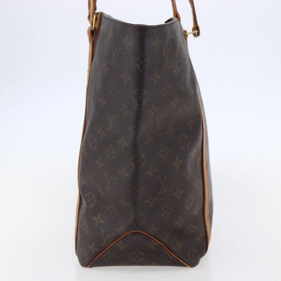 LOUIS VUITTON Monogram Sac Shopping Tote Bag M51108 LV Auth 147454
