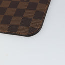 LOUIS VUITTON Damier Ebene Neverfull MM Pouch Accessory Pouch LV Auth 147456-15