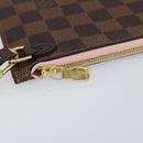 LOUIS VUITTON Damier Ebene Neverfull MM Pouch Accessory Pouch LV Auth 147456-9