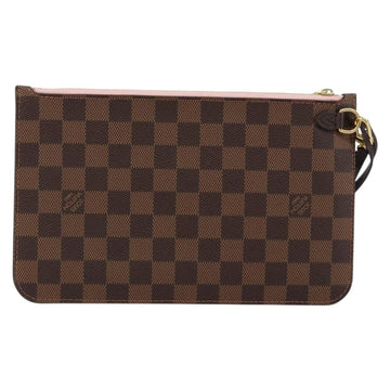 LOUIS VUITTON Damier Ebene Neverfull MM Pouch Accessory Pouch LV Auth 147456 - 0
