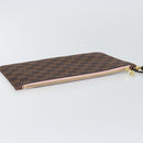 LOUIS VUITTON Damier Ebene Neverfull MM Pouch Accessory Pouch LV Auth 147456-5