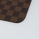 LOUIS VUITTON Damier Ebene Neverfull MM Pouch Accessory Pouch LV Auth 147456-7