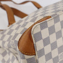 LOUIS VUITTON Damier Azur Hampstead PM Tote Bag N51207 LV Auth 147458-17