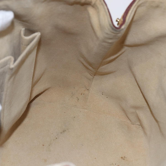 LOUIS VUITTON Damier Azur Hampstead PM Tote Bag N51207 LV Auth 147458