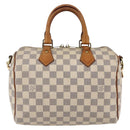 LOUIS VUITTON Damier Azur Speedy Bandouliere 25 Hand Bag N41000 LV Auth 147460-2