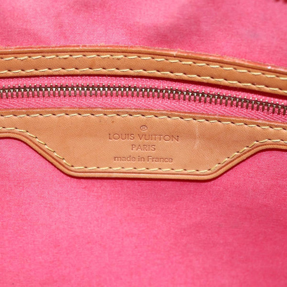 LOUIS VUITTON Monogram Vernis Blair MM Hand Bag Rose Rich M90262 LV Auth 147462