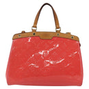 LOUIS VUITTON Monogram Vernis Blair MM Hand Bag Rose Rich M90262 LV Auth 147462-13