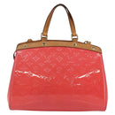 LOUIS VUITTON Monogram Vernis Blair MM Hand Bag Rose Rich M90262 LV Auth 147462-2
