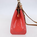 LOUIS VUITTON Monogram Vernis Blair MM Hand Bag Rose Rich M90262 LV Auth 147462-3