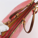 LOUIS VUITTON Monogram Vernis Blair MM Hand Bag Rose Rich M90262 LV Auth 147462-6