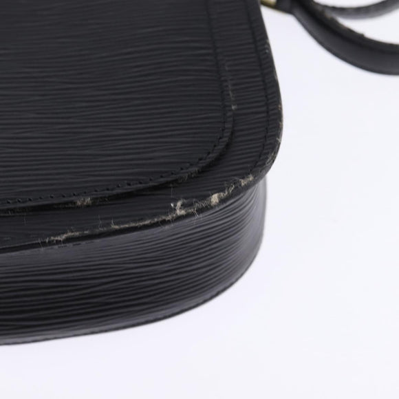 LOUIS VUITTON Epi Saint Cloud PM Shoulder Bag Black M52212 LV Auth 147467
