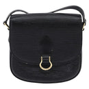 LOUIS VUITTON Epi Saint Cloud PM Shoulder Bag Black M52212 LV Auth 147467-13