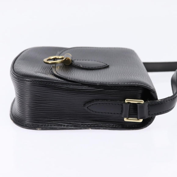 LOUIS VUITTON Epi Saint Cloud PM Shoulder Bag Black M52212 LV Auth 147467