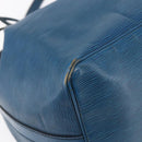 LOUIS VUITTON Epi Petit Noe Shoulder Bag Blue M44105 LV Auth 147470-14