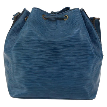 LOUIS VUITTON Epi Petit Noe Shoulder Bag Blue M44105 LV Auth 147470 - 0