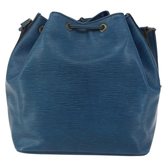 LOUIS VUITTON Epi Petit Noe Shoulder Bag Blue M44105 LV Auth 147470