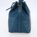 LOUIS VUITTON Epi Petit Noe Shoulder Bag Blue M44105 LV Auth 147470-4