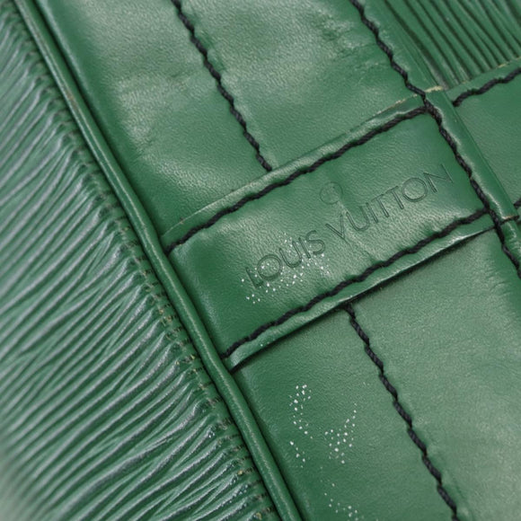 LOUIS VUITTON Epi Noe Shoulder Bag Green M44004 LV Auth 147471