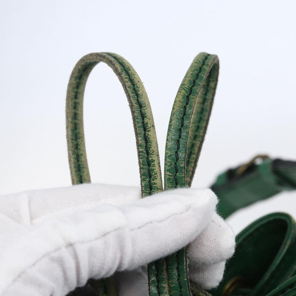 LOUIS VUITTON Epi Noe Shoulder Bag Green M44004 LV Auth 147471