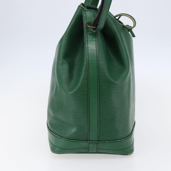 LOUIS VUITTON Epi Noe Shoulder Bag Green M44004 LV Auth 147471