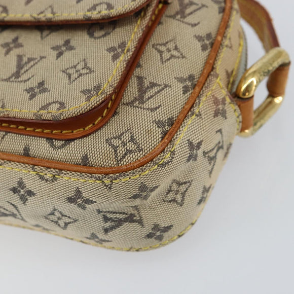 LOUIS VUITTON Monogram Mini Juliet MM Shoulder Bag Blue M92004 LV Auth 147473