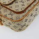 LOUIS VUITTON Monogram Mini Juliet MM Shoulder Bag Blue M92004 LV Auth 147473-15