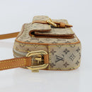 LOUIS VUITTON Monogram Mini Juliet MM Shoulder Bag Blue M92004 LV Auth 147473-4