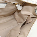 BURBERRY Nova Check Tote Bag PVC Leather 2way Beige Gold Auth 147477-20