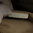 BURBERRY Nova Check Tote Bag PVC Leather 2way Beige Gold Auth 147477-12