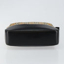 BURBERRY Nova Check Tote Bag Canvas Beige Gold Auth 147478-5