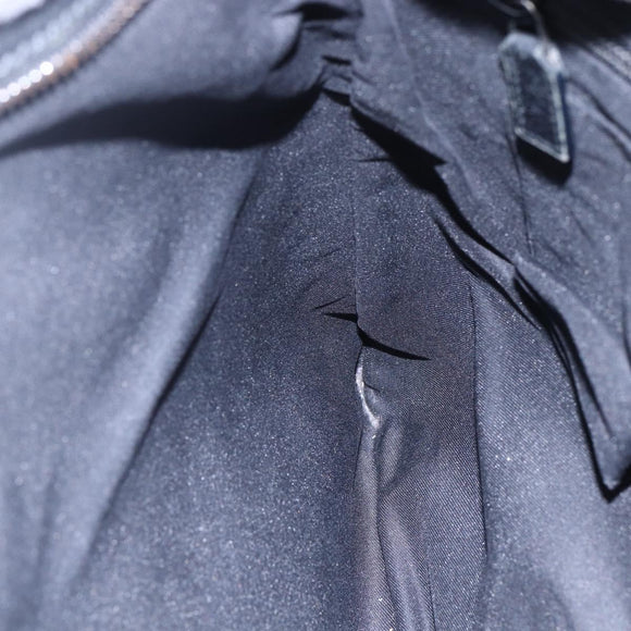 GUCCI GG Canvas Web Sherry Line Shoulder Bag Black Silver 169937 Auth 147480