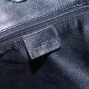 GUCCI GG Canvas Tote Bag Black Silver 31243 Auth 147481-17
