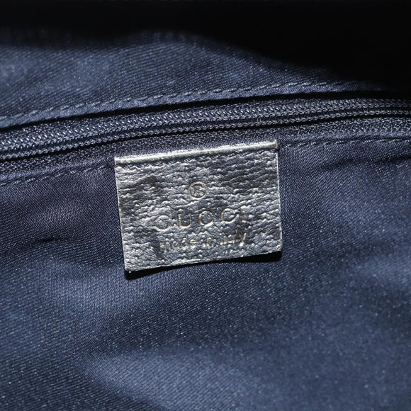 GUCCI GG Canvas Abbey Shoulder Bag Beige Gold 130738 Auth 147482