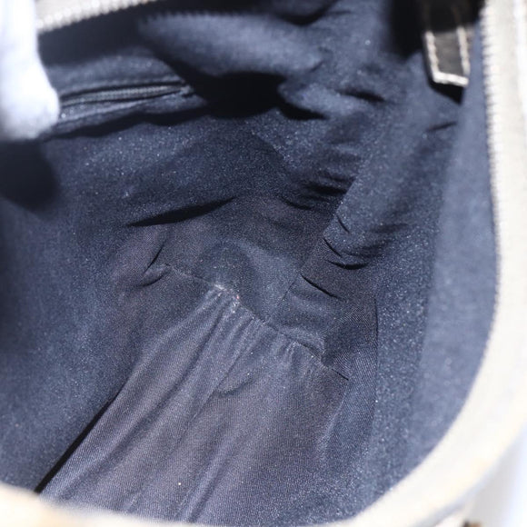 GUCCI GG Canvas Abbey Shoulder Bag Beige Gold 130738 Auth 147482