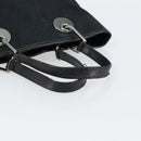 GUCCI GG Canvas Hand Bag Black Silver 120844 Auth 147485-7