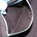 GUCCI New Jerky Shoulder Bag Leather Blue Gold 124407 Auth 147486-21