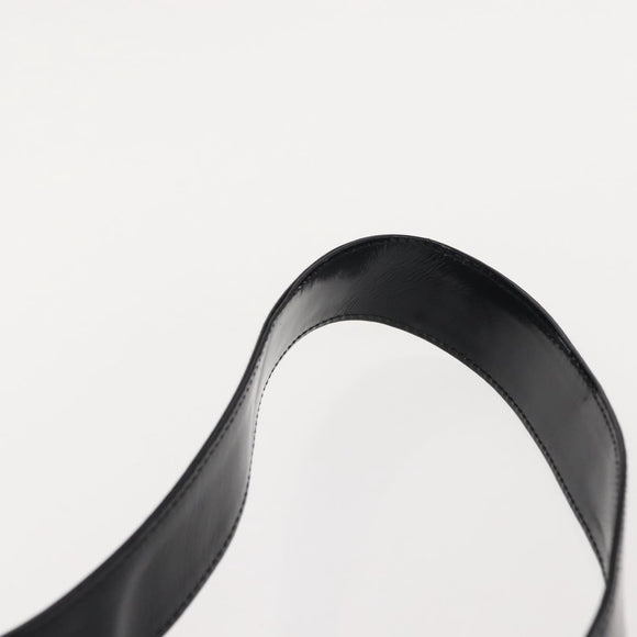 GUCCI Bamboo Hand Bag Nylon 2way Black Silver 001 1998 1577 Auth 147488