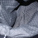 GUCCI Bamboo Hand Bag Nylon 2way Black Silver 001 1998 1577 Auth 147488-11