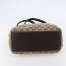 GUCCI GG Canvas Tote Bag Beige Gold 153009 Auth 147489-6