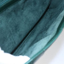 GUCCI Shoulder Bag Leather Green Gold 001 115 1199 Auth 147490-22