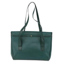 GUCCI Shoulder Bag Leather Green Gold 001 115 1199 Auth 147490-2