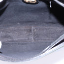 GUCCI Web Sherry Line Bag Leather Black Gold Red 001 406 0552 Auth 147492-11