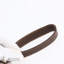 GUCCI GG Supreme Web Sherry Line Clutch Bag Beige Gold 156 01 034 Auth 147494-8