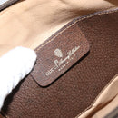 GUCCI GG Supreme Web Sherry Line Bag PVC Beige Gold 904 02 047 Auth 147496-20