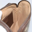 GUCCI GG Supreme Web Sherry Line Bag PVC Beige Gold 904 02 047 Auth 147496-21